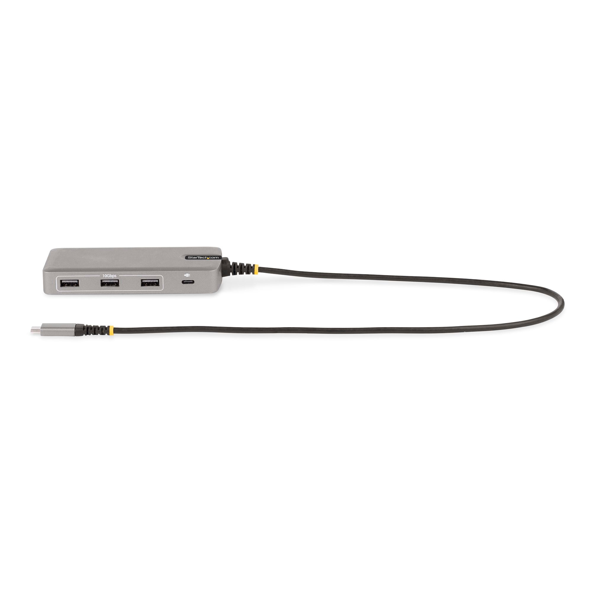 StarTech USB-C Triple-Monitor Multiport Adapter, Dual 4K 60Hz + 4K 30Hz HDMI & DisplayPort