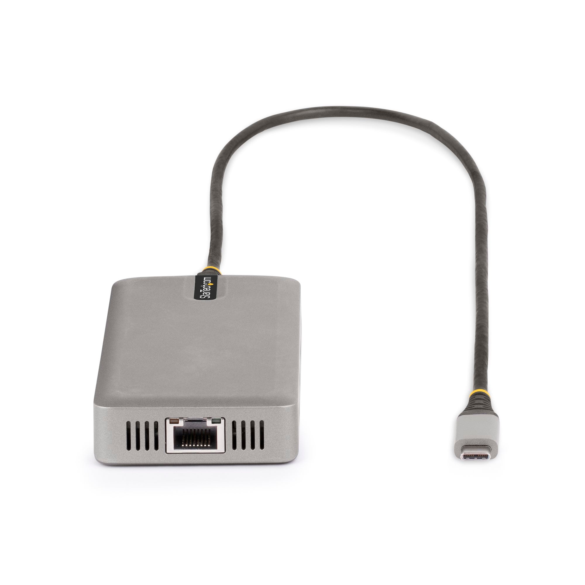 StarTech USB-C Triple-Monitor Multiport Adapter, Dual 4K 60Hz + 4K 30Hz HDMI & DisplayPort