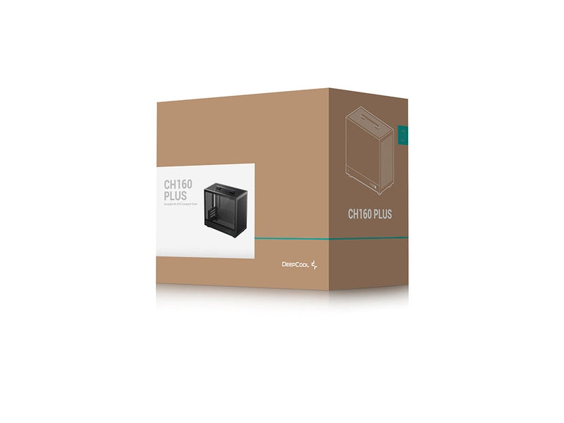DeepCool CH160 PLUS Portable Micro-ATX Compact Case