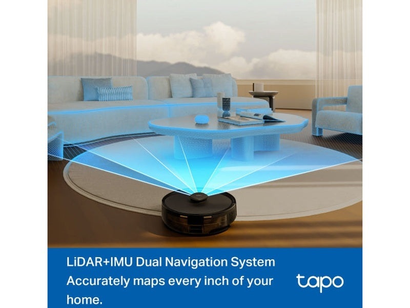 TP-LINK Tapo RV30 Max 5300Pa Hyper Suction Robot Vacuum Mop