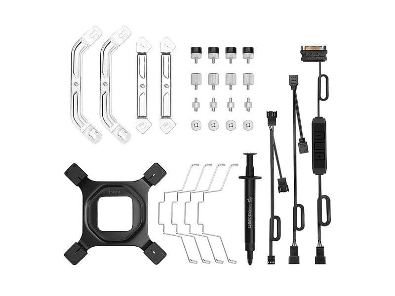 DeepCool AS500 PLUS White CPU Cooler Single Tower