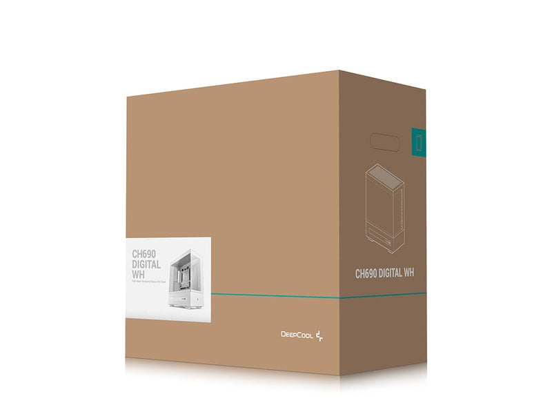 DeepCool CH690 DIGITAL WH Mid-Tower ATX Case