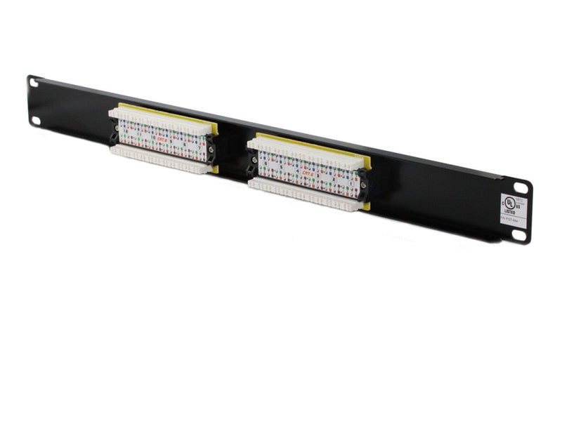 12 Port CAT6 Patch Panel UL Listed
