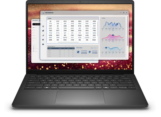Dell Pro 14 Essential Notebook Ultra 5-235U 16GB 512GB SSD, 14" FHD Laptop 3Y Warranty
