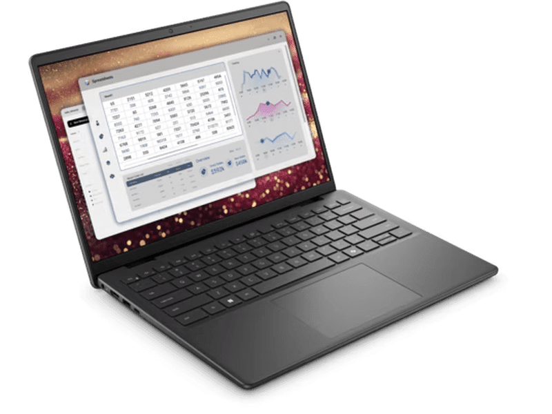 Dell Pro 14 Essential Notebook Ultra 5-235U 16GB 512GB SSD, 14" FHD Laptop, WL, W11 Pro AI , 1YOS