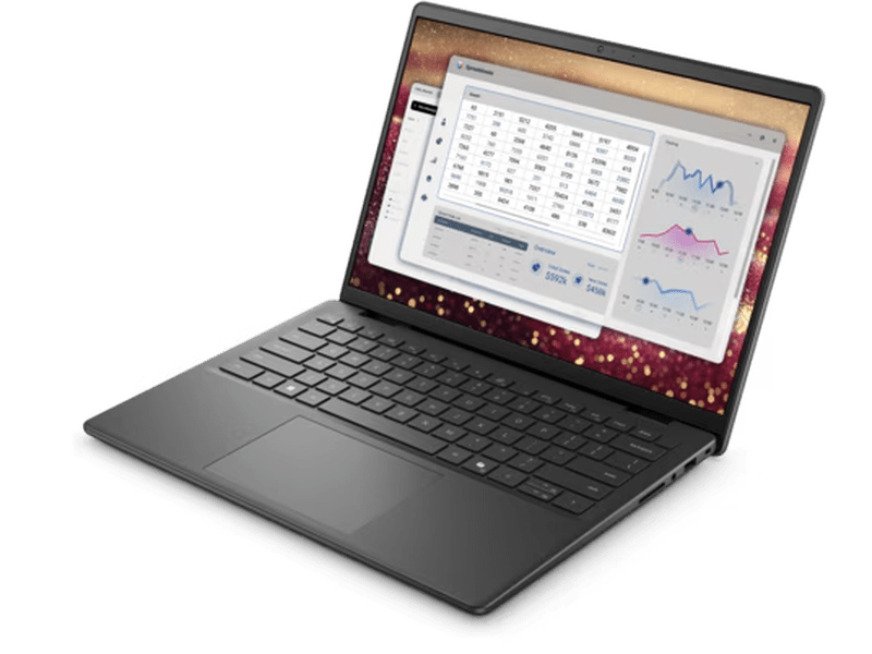 Dell Pro 14 Essential Notebook Ultra 5-235U 16GB 512GB SSD, 14" FHD Laptop, WL, W11 Pro AI , 1YOS