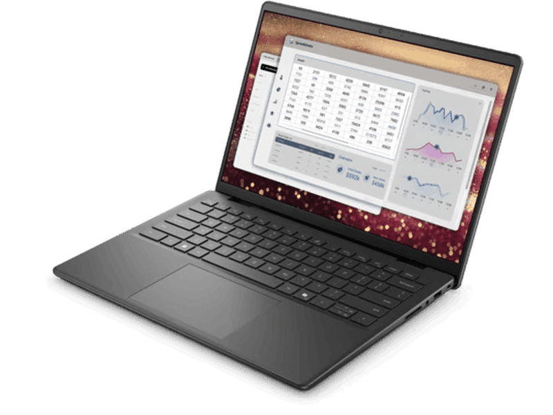 Dell Pro 14 Essential Notebook Ultra 7-255U 16GB 512GB SSD, 14" FHD Laptop, WL, W11 Pro AI , 1YOS