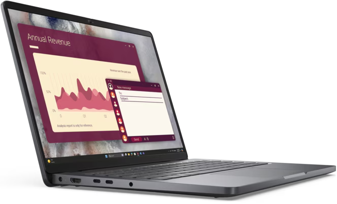 Dell Pro 14 PC14250 Ultra 5-235U 16GB 512GB SSD, 14" FHD+ Laptop WL W11P 1Y Onsite (CTO515_PC14250_AU1Y)