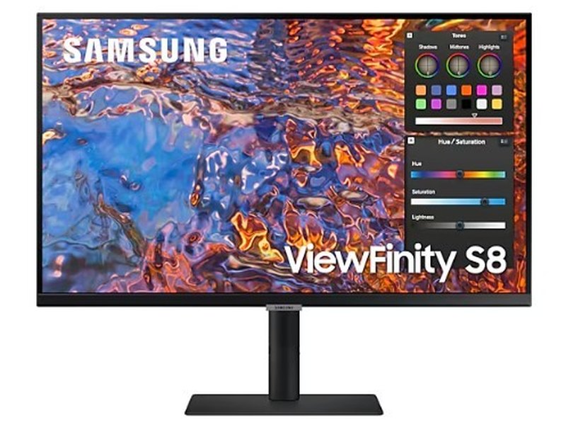 Samsung ViewFinity S80PB 27" 4K UHD Monitor with USB-C - LS27B800PEEXXY