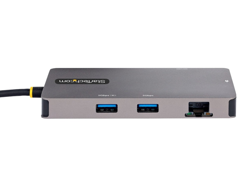 StarTech USB-C Multiport Adapter, 4K Dual HDMI, 5Gbps USB Hub, 100W PD 3 Yr