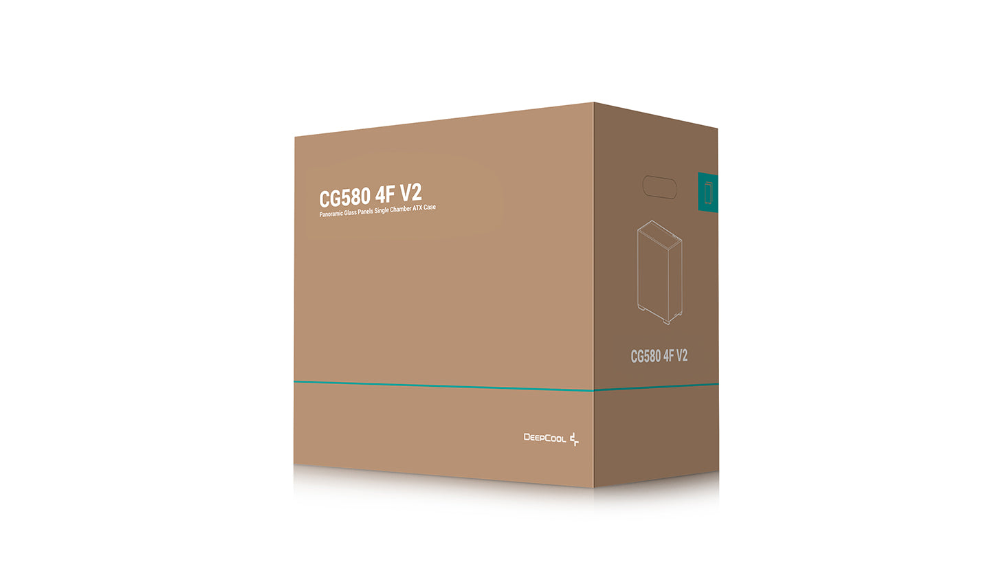 DeepCool CG580 4F v2 Panoramic ATX Mid-Tower Case