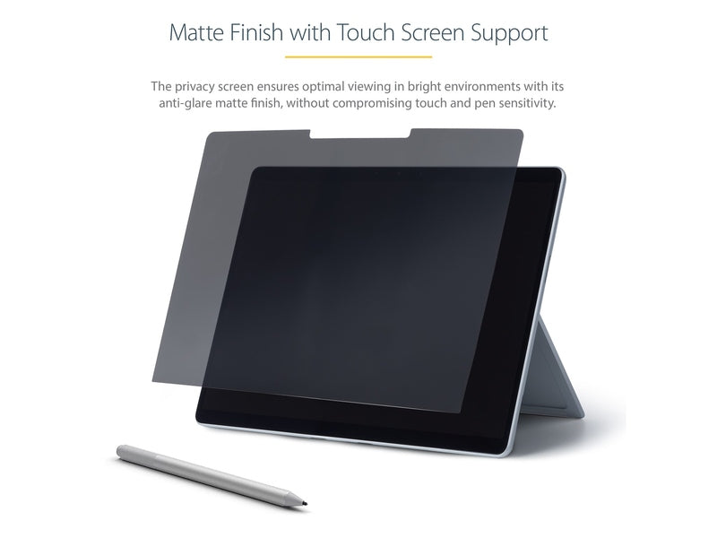 StarTech 14" Anti-Glare Privacy Filter for Widescreen 16:9 Displays - Laptop Monitor Screen Protector with 51% Blue Light Reduction - Reversible Matte/Glossy Sides