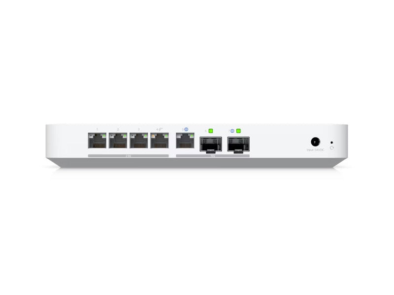 Ubiquiti UCG-FIBER Cloud Gateway Fiber,UCG-Fiber, Desktop 10G Cloud Gateway,Integrated PoE Switch,Selectable NVR Storage,Full UniFi Application Support