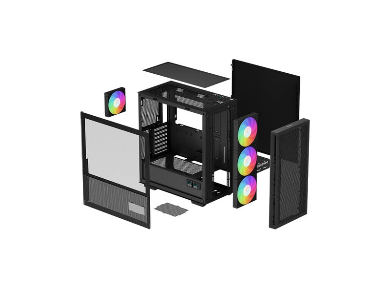 DeepCool CH560 DIGITAL High Airflow Mid-Tower ATX Case