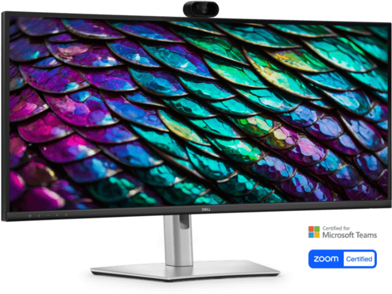 Dell Pro P P3426WEB 34" WQHD IPS USB-C Hub Curve Conferencing Monitor