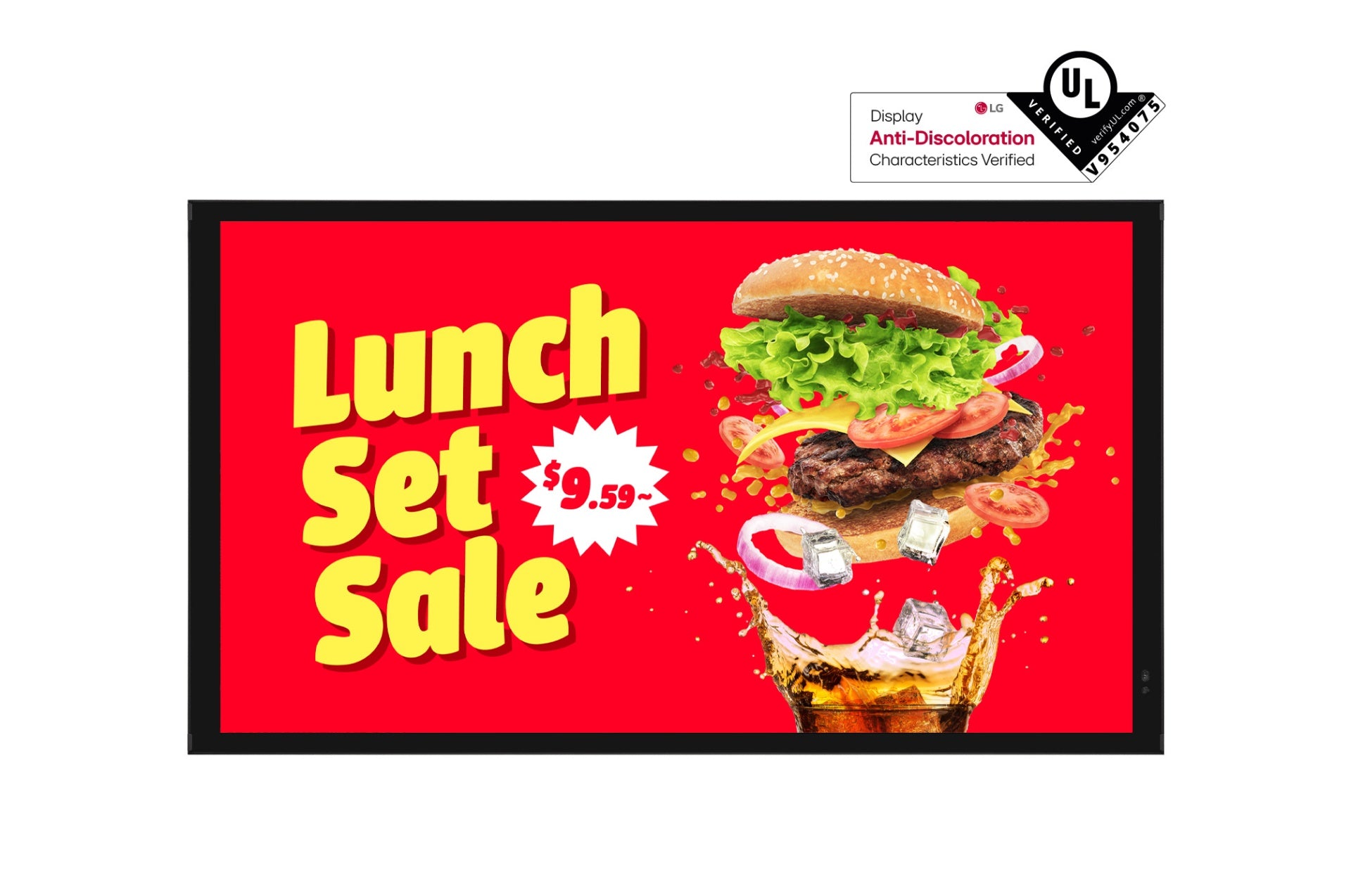 LG 49XE4P-B 49" High-Brightness IP-Rated 24/7 Outdoor Display, WEBOS 6.1, 3500NITS 3Y Warranty