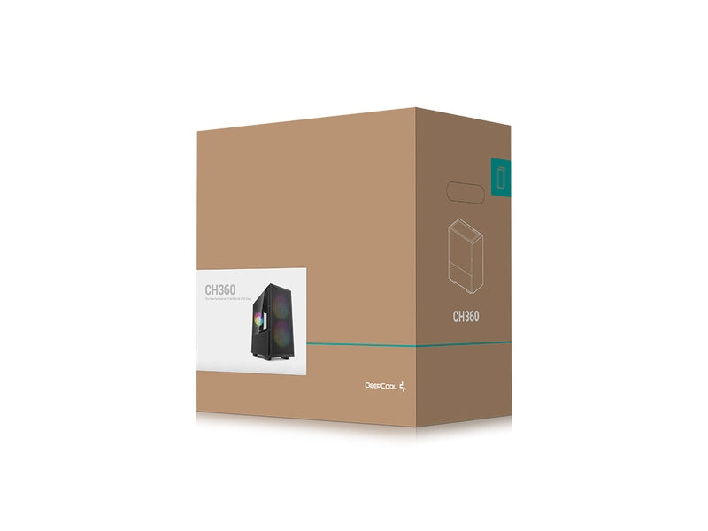 DeepCool CH360 Black Micro ATX Case