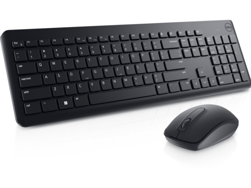 Dell KM3322W Wireless Keyboard and Mouse - Black