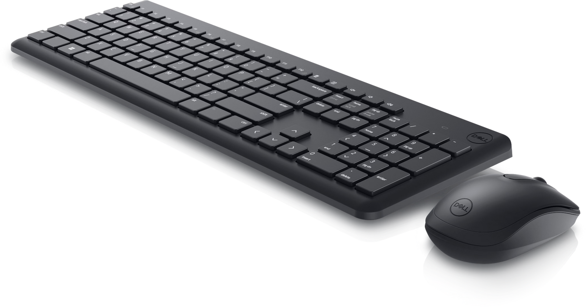 Dell KM3322W Wireless Keyboard and Mouse - Black