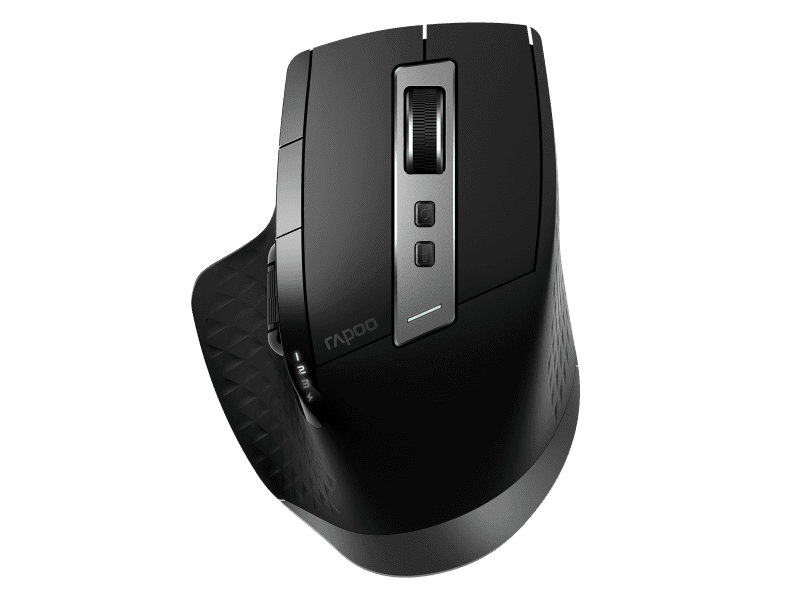 Rapoo MT750S Multi-Mode Bluetooth & 2.4G Wireless Mouse - Upto DPI 3200 Rechargeable Battery - MX Master Alternative 910-005710