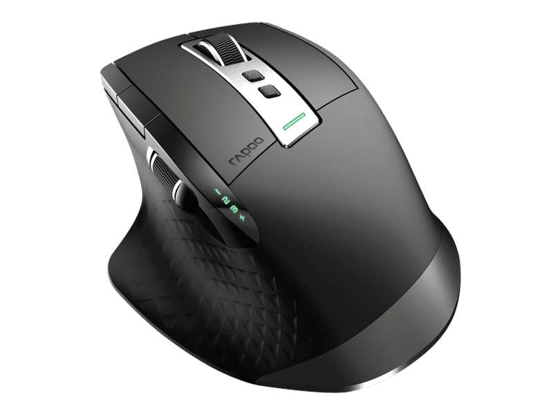 Rapoo MT750S Multi-Mode Bluetooth & 2.4G Wireless Mouse - Upto DPI 3200 Rechargeable Battery - MX Master Alternative 910-005710