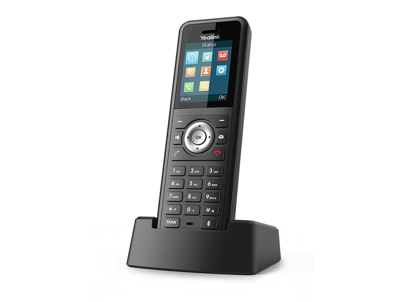 Yealink W59R IP DECT Rugged Phone with Charging Base, 1.8" Colour Screen, Bluetooth, PSU