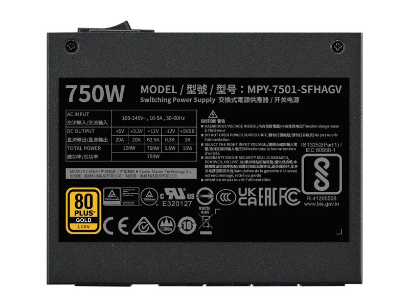 Cooler Master V SFX Gold 750 ATX 3.1 Power Supply