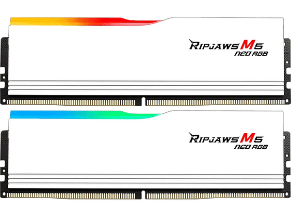 G.SKILL F5-6400J3240G16GX2-RM5NRW 32GB 2 x 16GB / AMD EXPO/ DDR5 6400 MT/s/ Timings 32-40-40-102/ Voltage 1.40 V/ Ripjaws M5 Neo