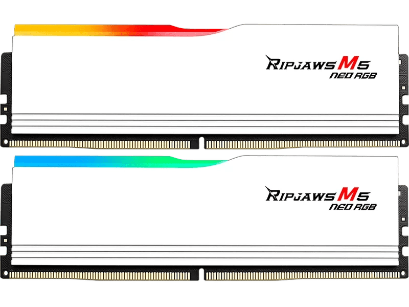 G.SKILL F5-6400J3240G16GX2-RM5NRW 32GB 2 x 16GB / AMD EXPO/ DDR5 6400 MT/s/ Timings 32-40-40-102/ Voltage 1.40 V/ Ripjaws M5 Neo
