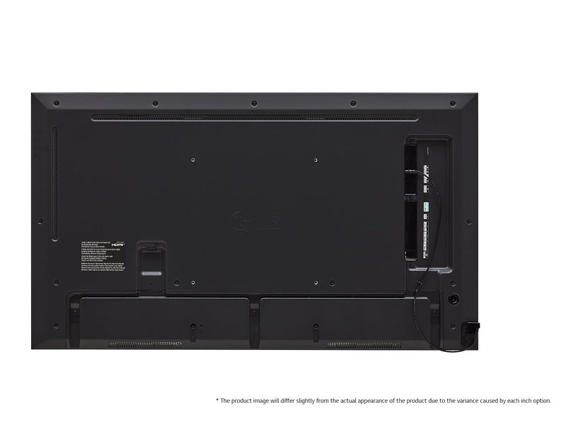 LG 75UH5N-M Pro 75" 4K UHD 500 nit webOS 6 24/7 IP5X Digital Signage Display
