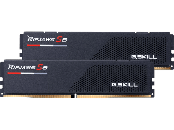 G.SKILL F5-6000J3444F64GX2-RS5K 128GB 2 x 64GB / DDR5 6000 MT/s/ Timings 34-44-44-96/ Voltage 1.35 V/Ripjaws S5/XMP 3.0