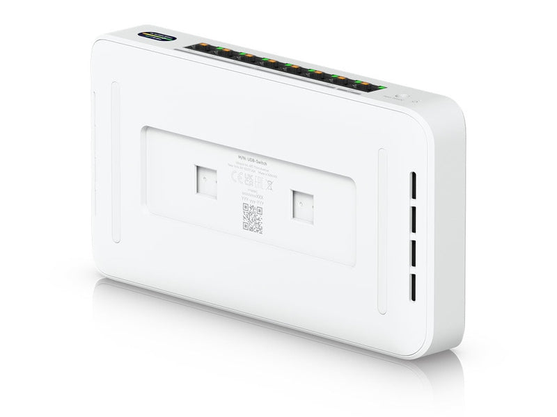 Ubiquiti Device Bridge Switch UDB-SWITCH , Compact PoE+ Switch* 1 10 GbE Port, 7 2.5 GbE Ports, 6 GHz, WiFi 7 Integration, Seamless, High-Capacity,UniFi WiFi.