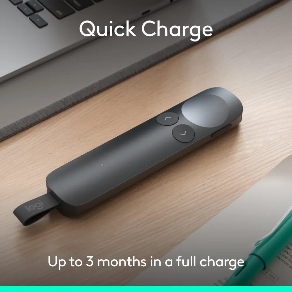 Logitech Spotlight 2 Wireless Presentation Remote - (Graphite)