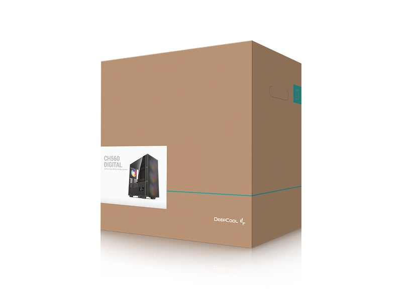 DeepCool CH560 DIGITAL High Airflow Mid-Tower ATX Case