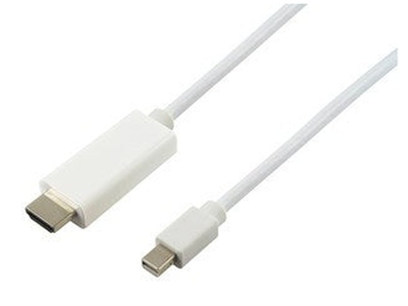 Comsol 1mtr Mini DisplayPort Male to HDMI Male Cable