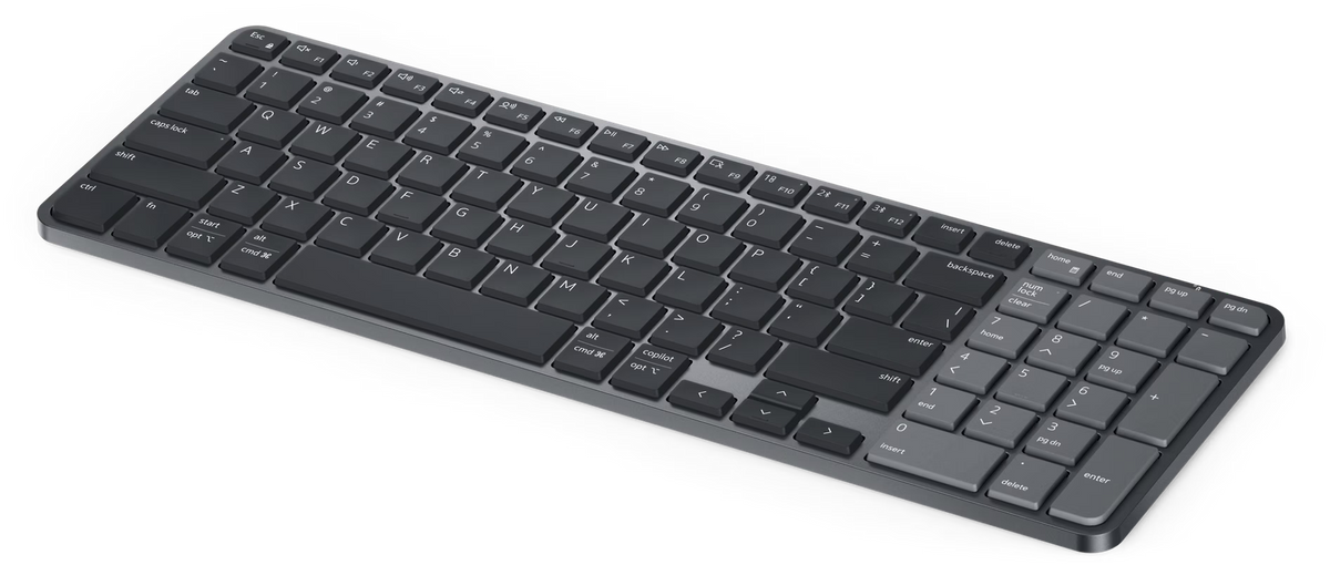 Dell KB746 Pro 7 Rechargeable Compact Keyboard - Graphite