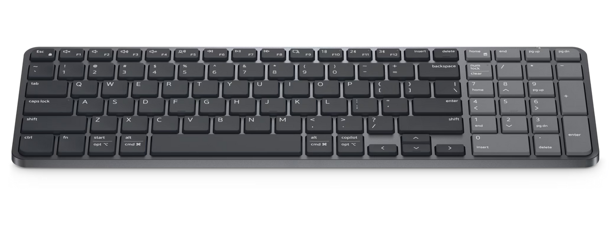 Dell KB746 Pro 7 Rechargeable Compact Keyboard - Graphite