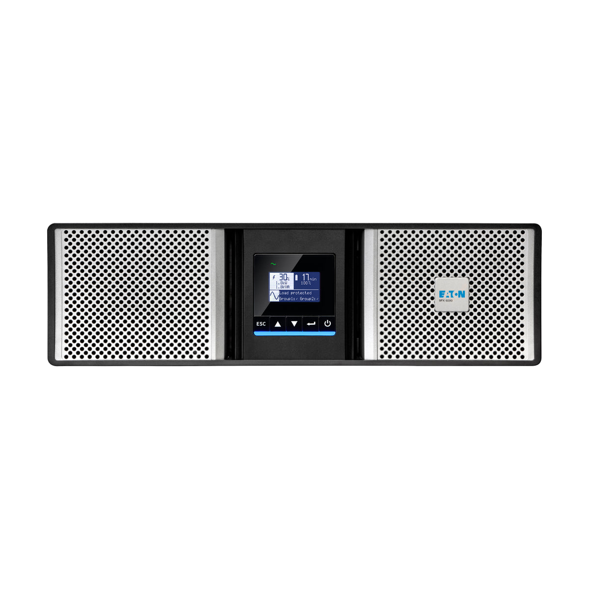 Eaton 9PX 6KVA G2 1:1 UPS 3U with Internal Batteries & Rail kit