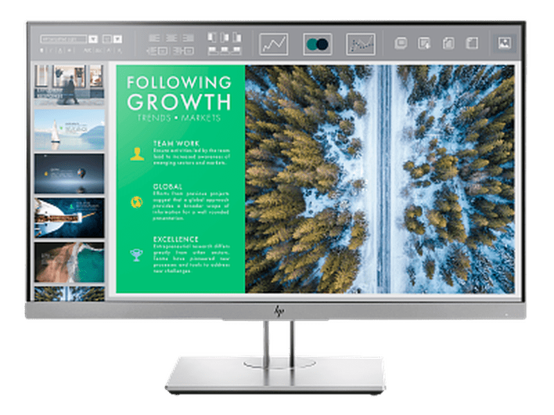 HP EliteDisplay E243 23.8-inch FHD 250 nits Hight Adjustable Business Monitor * used