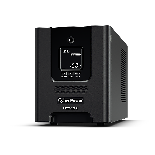 CyberPower PR3000ELCDSL Smart App 3000VA/2700W Professional Tower UPS