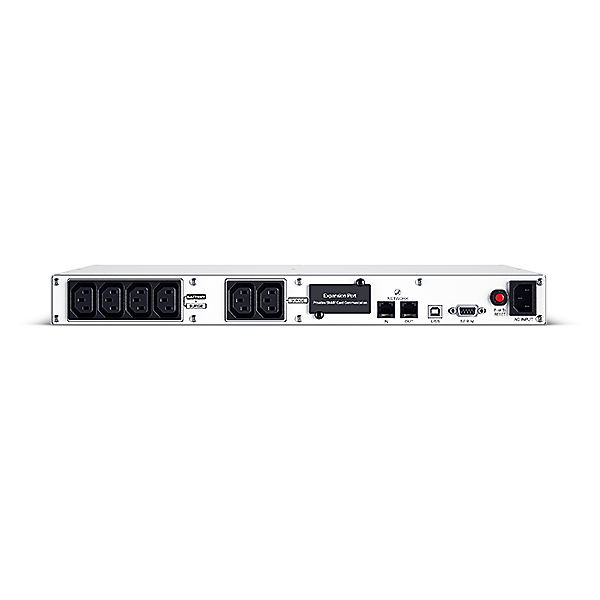 CyberPower Smart App Office Rackmount Series LCD 1000VA / 600W 1U Line Interactive UPS