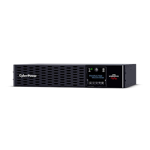 CyberPower PR1000ERTXL2UC Systems PRO LCD 1000VA/1000W 2U Line Interactive Rack/Tower Mountable UPS
