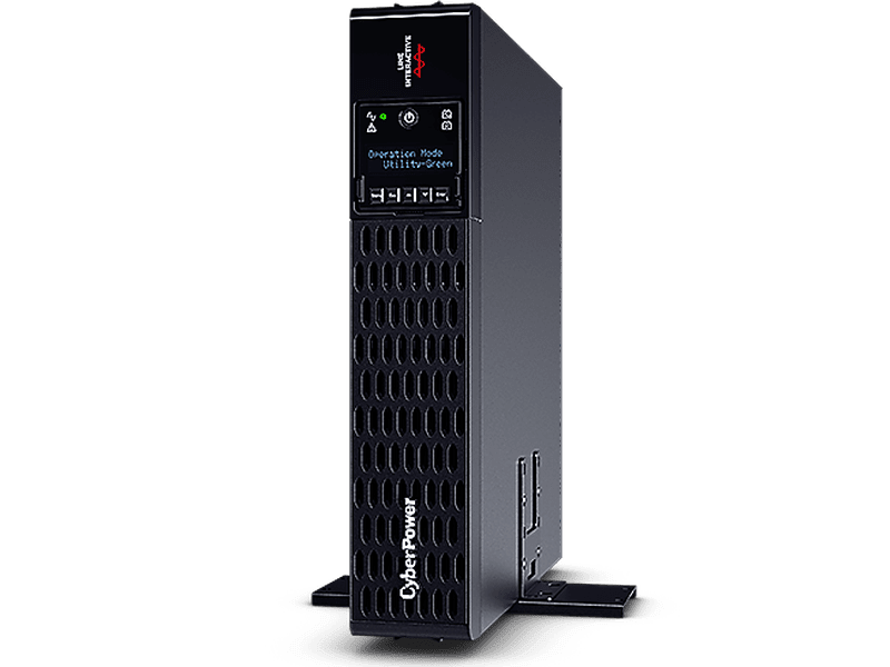 CyberPower PR1000ERTXL2UC Systems PRO LCD 1000VA/1000W 2U Line Interactive Rack/Tower Mountable UPS