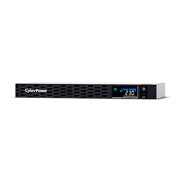 CyberPower PFC 1U Rackmount UPS LCD 600VA / 360W 1U Line Interactive UPS