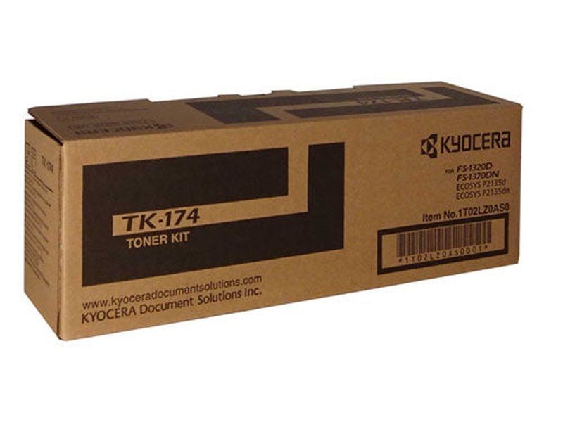 Kyocera Toner Kit TK-174 Black For EcoSys FS-1320D/FS-1370DN