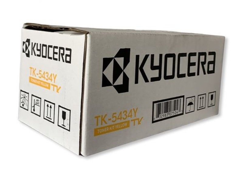 Kyocera Toner Kit TK-5434Y Yellow Low Yield For EcoSys MA2100CFWX/CFX