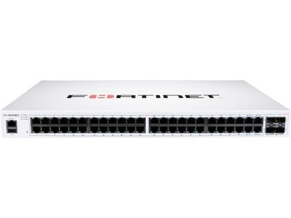 Fortinet FortiSwitch FS-148F-FPOE 48-Port PoE+ 740W Gigabit Ethernet Switch