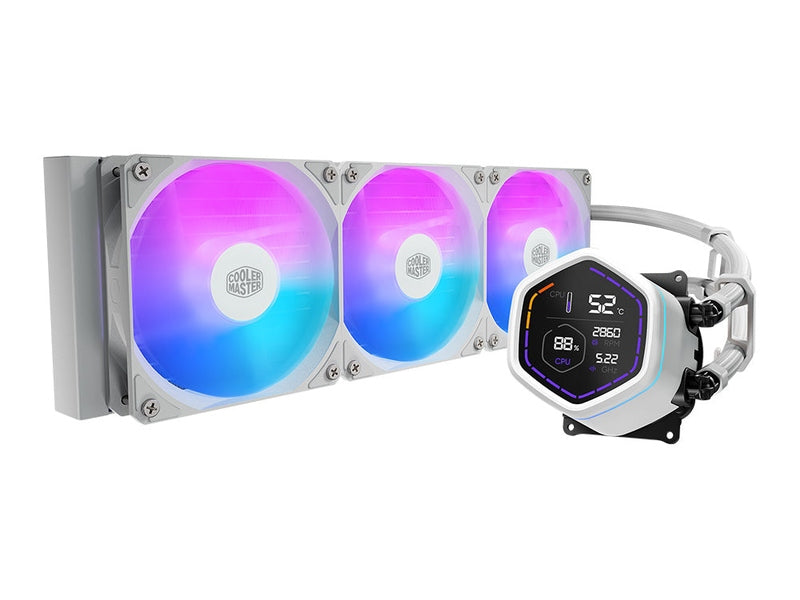 Cooler Master MasterLiquid Core Nex Digital 360 ARGB - White