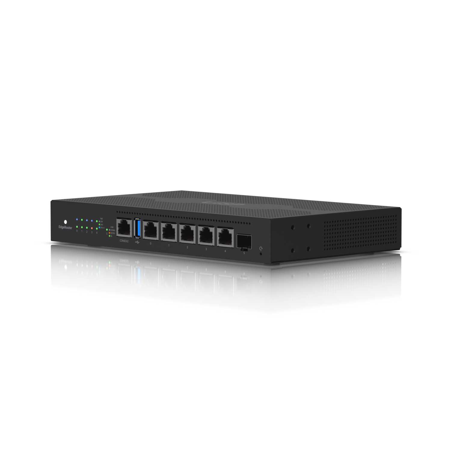 Ubiquiti EdgeRouter 6 - 5-Port Gigabit Router, 1 SFP Ports- 24v Passive PoE Out All Ports