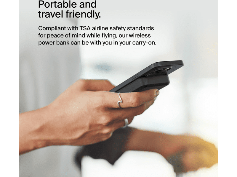 Belkin BoostCharge Pro 8K Qi2 Magnetic Power Bank with 15W - BPD007BTBK